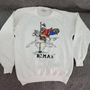 VTG Royal Canadian Mounted Animal Police RCMA Sweatshirt Adult L Jonathan Paine